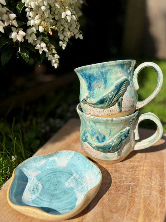 Ocean Wonder Whale Mug 13oz