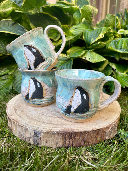 Ocean Wonder Orca Mug 13oz