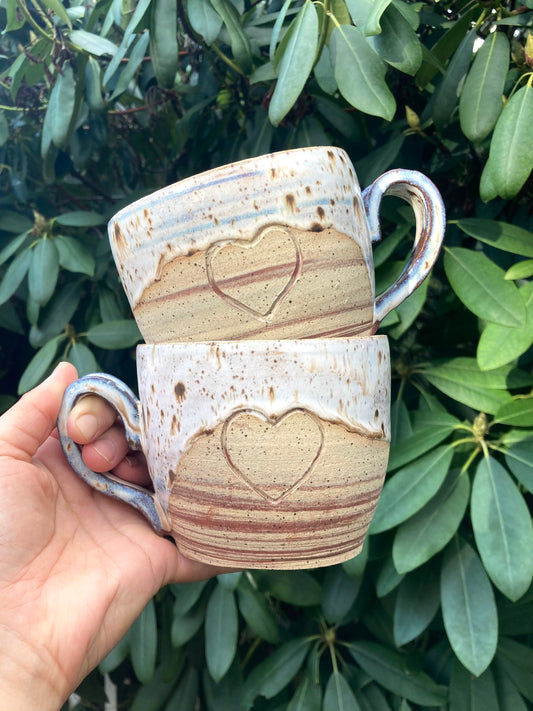 Heart Mugs 12oz